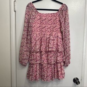 Madden Girl Floral Ruffle Dress